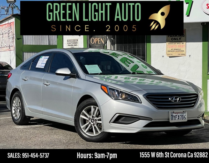 2017 Hyundai Sonata 2.4L, available for sale in Corona, California | Green Light Auto. Corona, California 2017 Hyundai Sonata 2.4L, available for sale in Corona, California | Green Light Auto. Corona, California