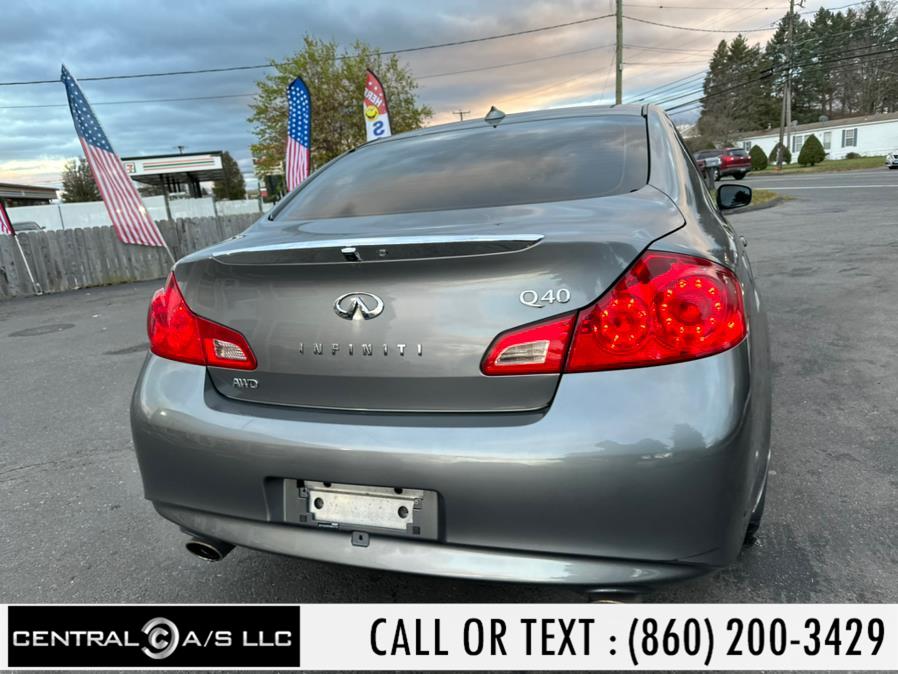 2015 INFINITI Q40 4dr Sdn AWD, available for sale in East Windsor, Connecticut | Central A/S LLC. East Windsor, Connecticut 2015 INFINITI Q40 4dr Sdn AWD, available for sale in East Windsor, Connecticut | Central A/S LLC. East Windsor, Connecticut