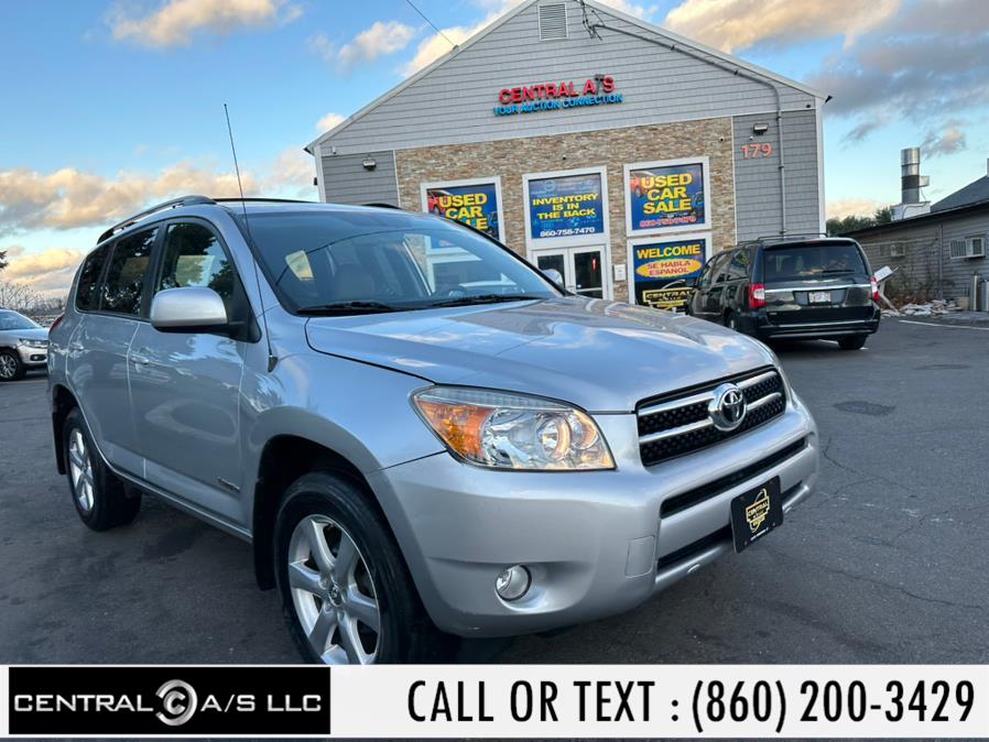 2008 Toyota RAV4 4WD 4dr 4-cyl 4-Spd AT Ltd, available for sale in East Windsor, Connecticut | Central A/S LLC. East Windsor, Connecticut
