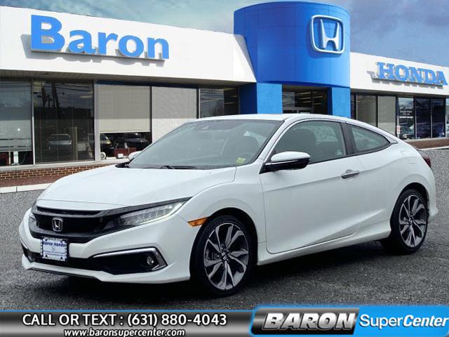 2019 Honda Civic Coupe Touring, available for sale in Patchogue, New York | Baron Supercenter. Patchogue, New York