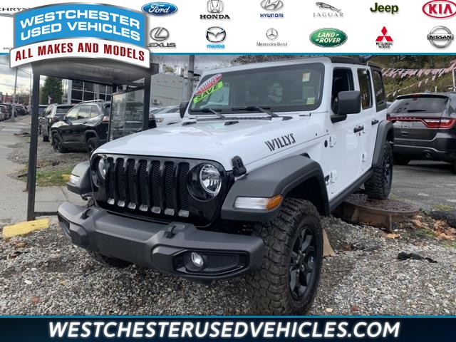 Used Jeep Wrangler Unlimited Willys 2021 | Westchester Used Vehicles. White Plains, New York Used Jeep Wrangler Unlimited Willys 2021 | Westchester Used Vehicles. White Plains, New York