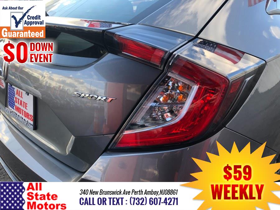 2019 Honda Civic Hatchback Sport CVT, available for sale in Perth Amboy, New Jersey | All State Motor Inc. Perth Amboy, New Jersey 2019 Honda Civic Hatchback Sport CVT, available for sale in Perth Amboy, New Jersey | All State Motor Inc. Perth Amboy, New Jersey