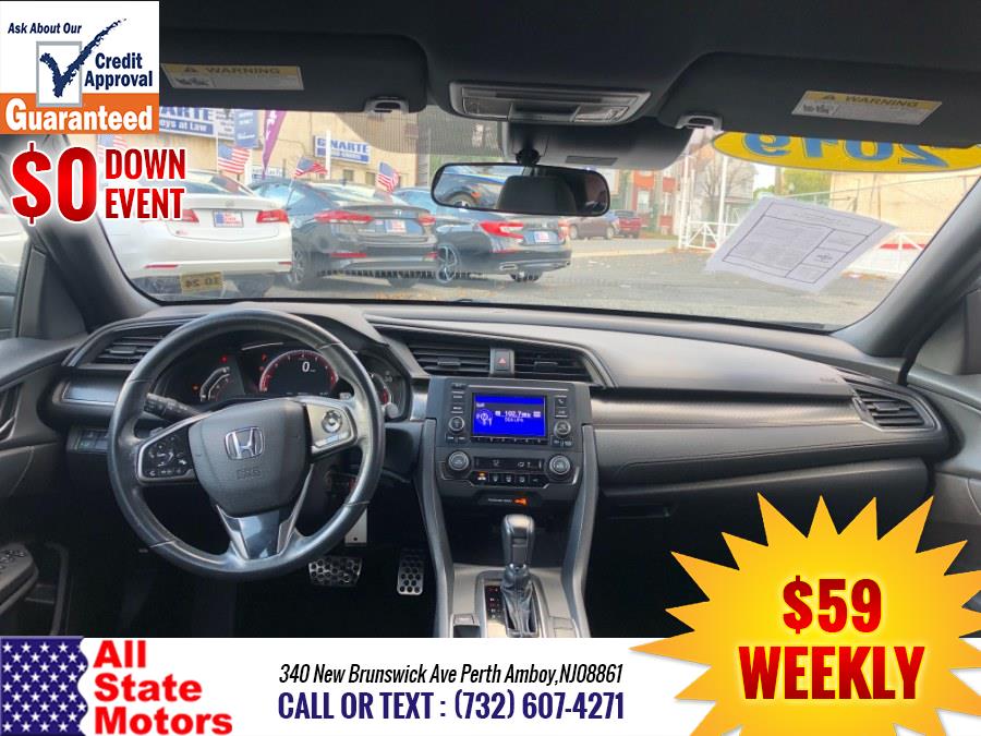 2019 Honda Civic Hatchback Sport CVT, available for sale in Perth Amboy, New Jersey | All State Motor Inc. Perth Amboy, New Jersey 2019 Honda Civic Hatchback Sport CVT, available for sale in Perth Amboy, New Jersey | All State Motor Inc. Perth Amboy, New Jersey