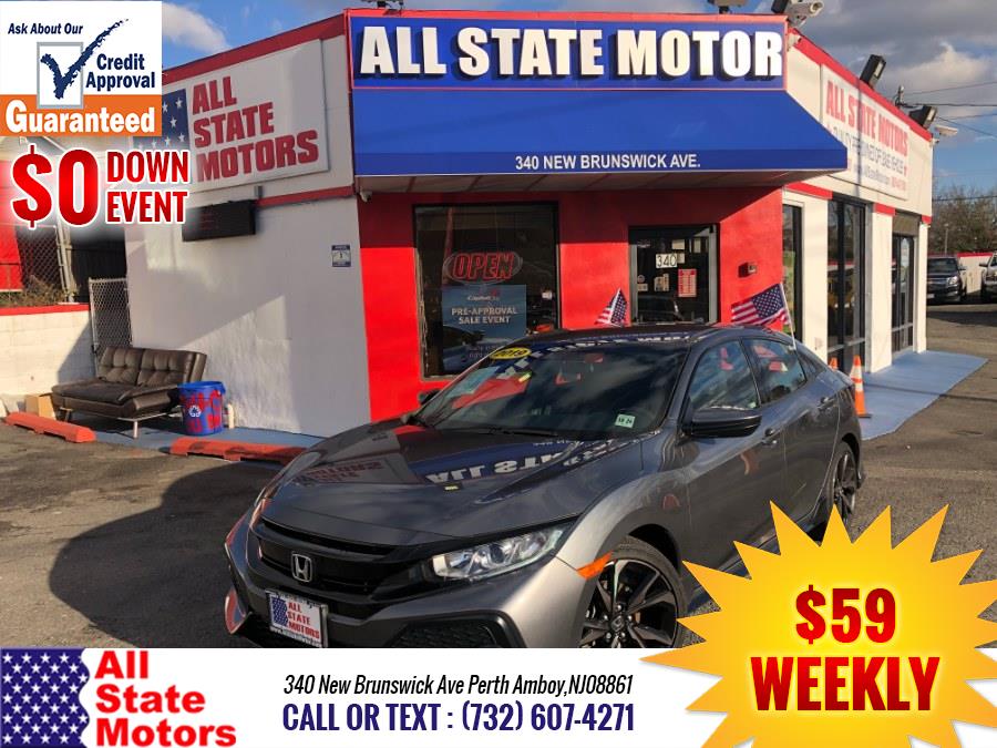 2019 Honda Civic Hatchback Sport CVT, available for sale in Perth Amboy, New Jersey | All State Motor Inc. Perth Amboy, New Jersey 2019 Honda Civic Hatchback Sport CVT, available for sale in Perth Amboy, New Jersey | All State Motor Inc. Perth Amboy, New Jersey