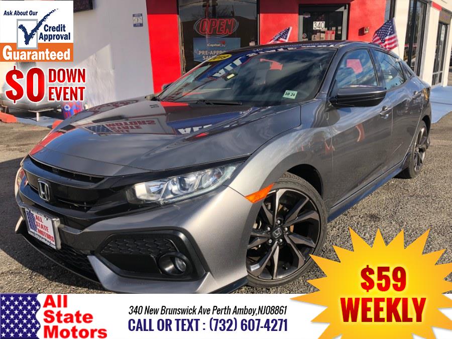 2019 Honda Civic Hatchback Sport CVT, available for sale in Perth Amboy, New Jersey | All State Motor Inc. Perth Amboy, New Jersey 2019 Honda Civic Hatchback Sport CVT, available for sale in Perth Amboy, New Jersey | All State Motor Inc. Perth Amboy, New Jersey