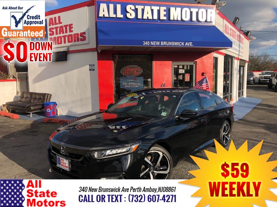 2020 Honda Accord Sedan Sport 2.0T Auto, available for sale in Perth Amboy, New Jersey | All State Motor Inc. Perth Amboy, New Jersey