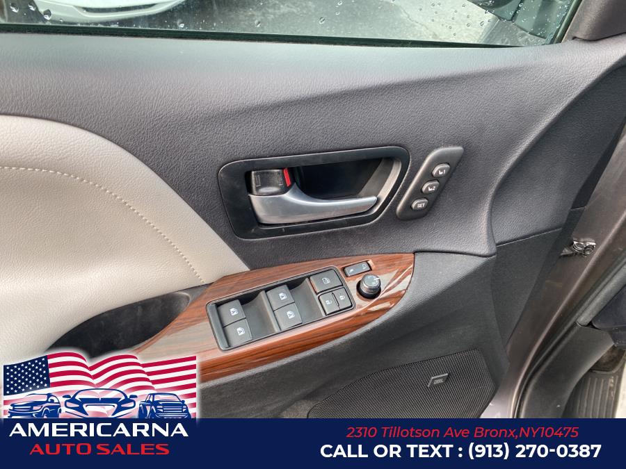 2017 Toyota Sienna Limited Premium AWD 7-Passenger (Natl), available for sale in Bronx, New York | Americarna Auto Sales LLC. Bronx, New York 2017 Toyota Sienna Limited Premium AWD 7-Passenger (Natl), available for sale in Bronx, New York | Americarna Auto Sales LLC. Bronx, New York