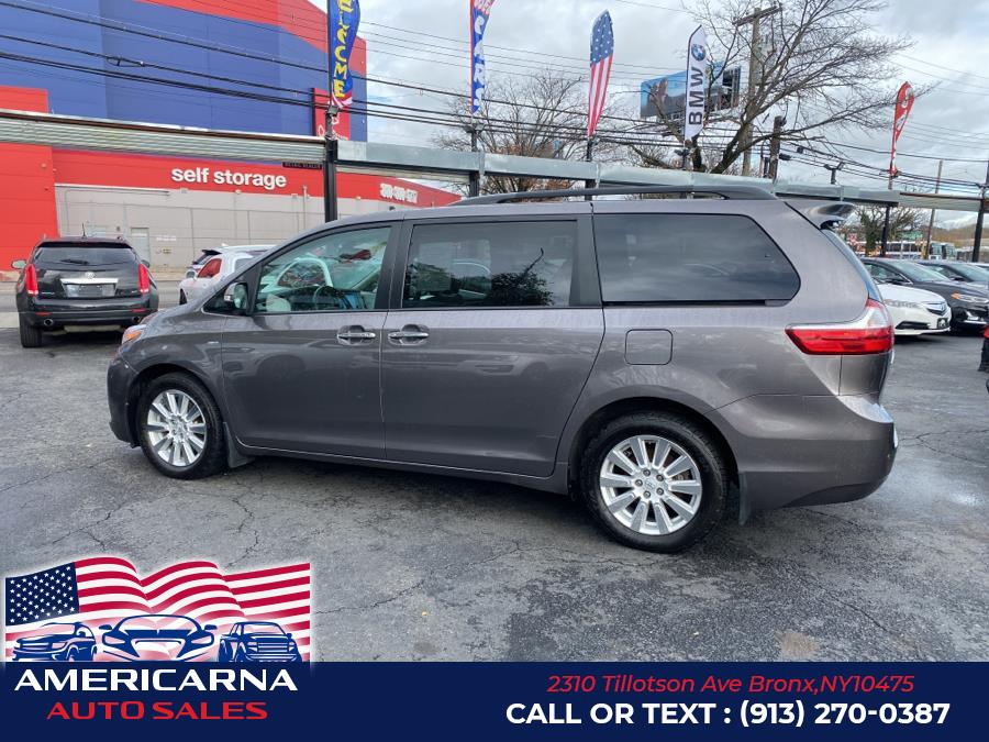 2017 Toyota Sienna Limited Premium AWD 7-Passenger (Natl), available for sale in Bronx, New York | Americarna Auto Sales LLC. Bronx, New York 2017 Toyota Sienna Limited Premium AWD 7-Passenger (Natl), available for sale in Bronx, New York | Americarna Auto Sales LLC. Bronx, New York