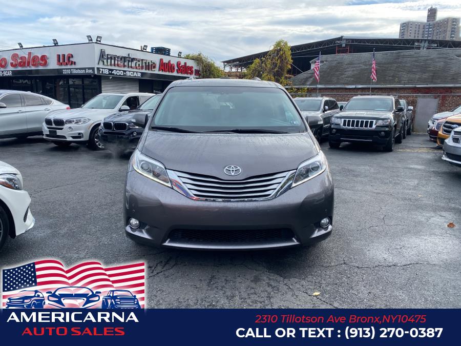 2017 Toyota Sienna Limited Premium AWD 7-Passenger (Natl), available for sale in Bronx, New York | Americarna Auto Sales LLC. Bronx, New York 2017 Toyota Sienna Limited Premium AWD 7-Passenger (Natl), available for sale in Bronx, New York | Americarna Auto Sales LLC. Bronx, New York