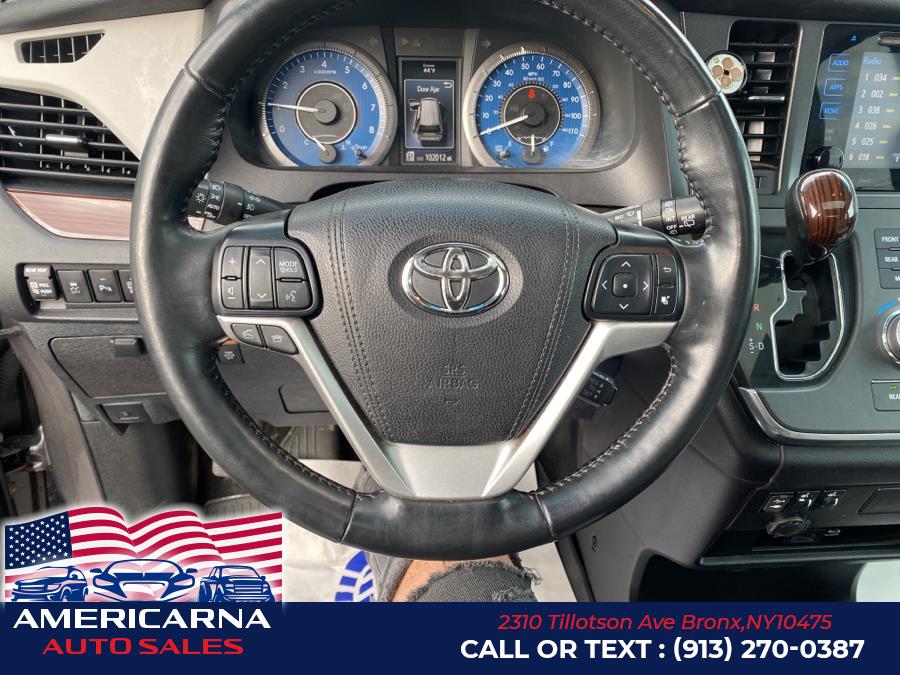 2017 Toyota Sienna Limited Premium AWD 7-Passenger (Natl), available for sale in Bronx, New York | Americarna Auto Sales LLC. Bronx, New York 2017 Toyota Sienna Limited Premium AWD 7-Passenger (Natl), available for sale in Bronx, New York | Americarna Auto Sales LLC. Bronx, New York