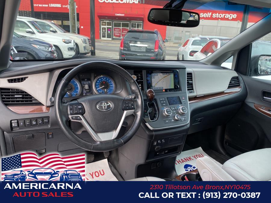 2017 Toyota Sienna Limited Premium AWD 7-Passenger (Natl), available for sale in Bronx, New York | Americarna Auto Sales LLC. Bronx, New York 2017 Toyota Sienna Limited Premium AWD 7-Passenger (Natl), available for sale in Bronx, New York | Americarna Auto Sales LLC. Bronx, New York
