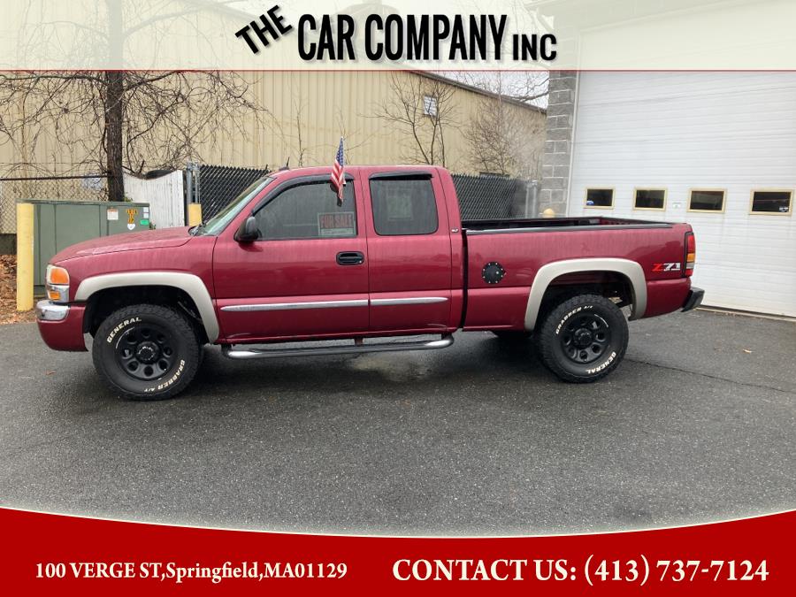 2004 GMC Sierra 1500 Ext Cab 143.5" WB 4WD SLT, available for sale in Springfield, Massachusetts | The Car Company. Springfield, Massachusetts