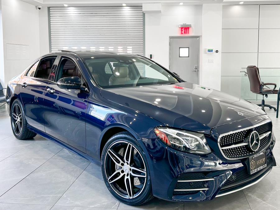 2018 Mercedes-Benz E-Class AMG E 43 4MATIC Sedan, available for sale in Franklin Square, New York | Luxury Motor Club. Franklin Square, New York 2018 Mercedes-Benz E-Class AMG E 43 4MATIC Sedan, available for sale in Franklin Square, New York | Luxury Motor Club. Franklin Square, New York