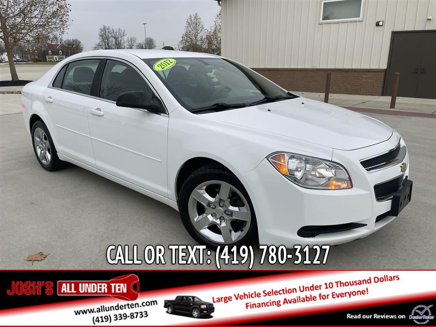 2012 Chevrolet Malibu 4dr Sdn LS w/1FL, available for sale in Elida, Ohio | Josh's All Under Ten LLC. Elida, Ohio