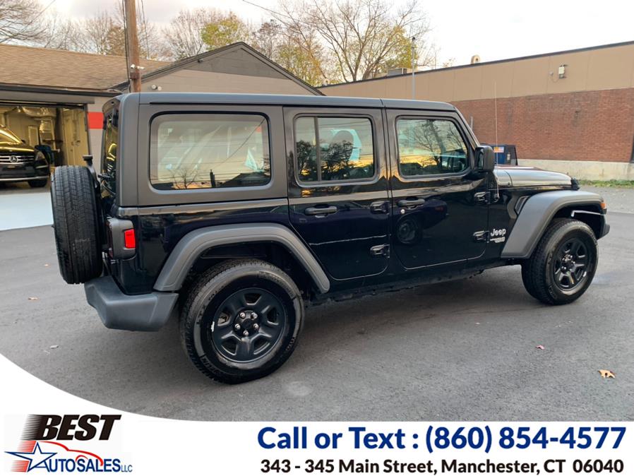 2020 Jeep Wrangler Unlimited Sport S 4x4, available for sale in Manchester, Connecticut | Best Auto Sales LLC. Manchester, Connecticut 2020 Jeep Wrangler Unlimited Sport S 4x4, available for sale in Manchester, Connecticut | Best Auto Sales LLC. Manchester, Connecticut
