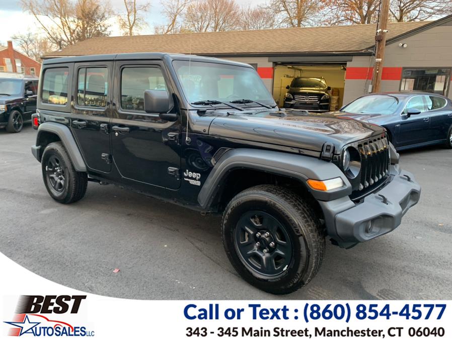 2020 Jeep Wrangler Unlimited Sport S 4x4, available for sale in Manchester, Connecticut | Best Auto Sales LLC. Manchester, Connecticut 2020 Jeep Wrangler Unlimited Sport S 4x4, available for sale in Manchester, Connecticut | Best Auto Sales LLC. Manchester, Connecticut
