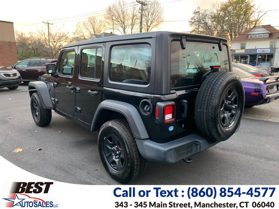 2020 Jeep Wrangler Unlimited Sport S 4x4, available for sale in Manchester, Connecticut | Best Auto Sales LLC. Manchester, Connecticut 2020 Jeep Wrangler Unlimited Sport S 4x4, available for sale in Manchester, Connecticut | Best Auto Sales LLC. Manchester, Connecticut