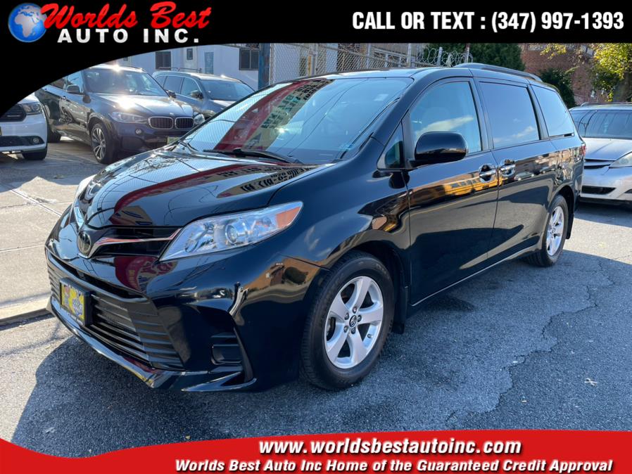 2019 Toyota Sienna LE FWD 8-Passenger (Natl), available for sale in Brooklyn, New York | Worlds Best Auto Inc. Brooklyn, New York 2019 Toyota Sienna LE FWD 8-Passenger (Natl), available for sale in Brooklyn, New York | Worlds Best Auto Inc. Brooklyn, New York