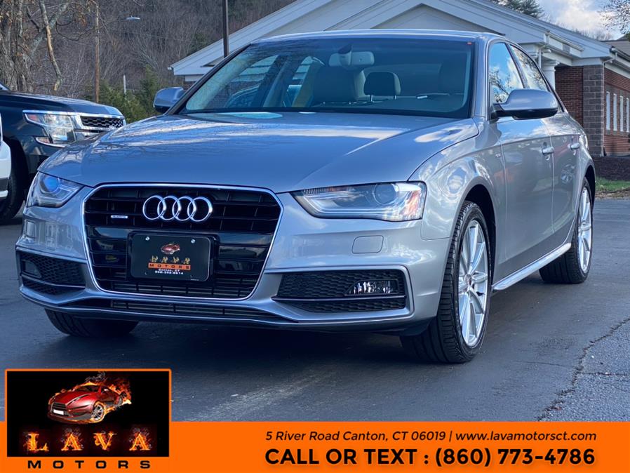 Used Audi A4 4dr Sdn Auto quattro 2.0T Premium Plus 2015 | Lava Motors. Canton, Connecticut