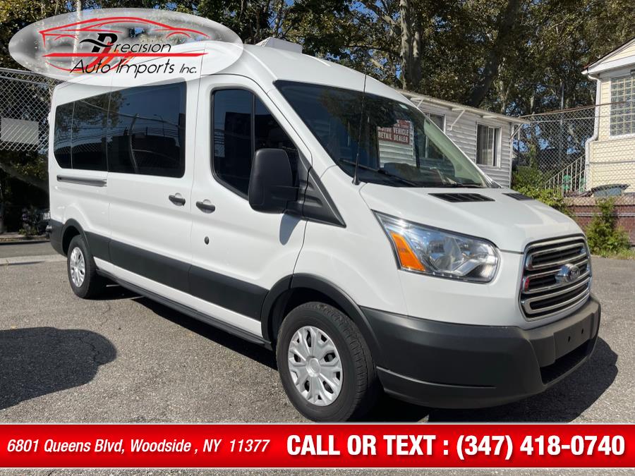 Used Ford Transit Passenger Wagon T-350 148" Med Roof XLT Sliding RH Dr 2019 | Precision Auto Imports Inc. Woodside , New York