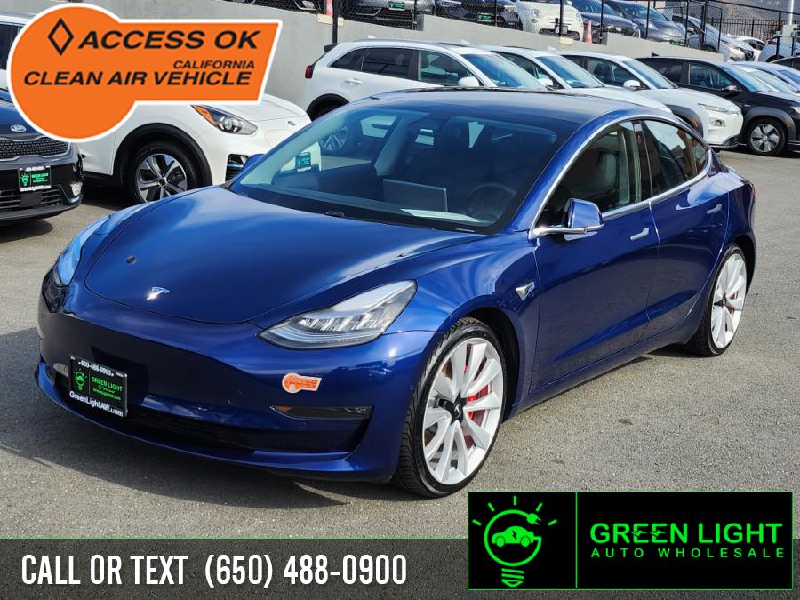 Used Tesla Model 3 Performance AWD 2019 | Green Light Auto Wholesale. Daly City, California