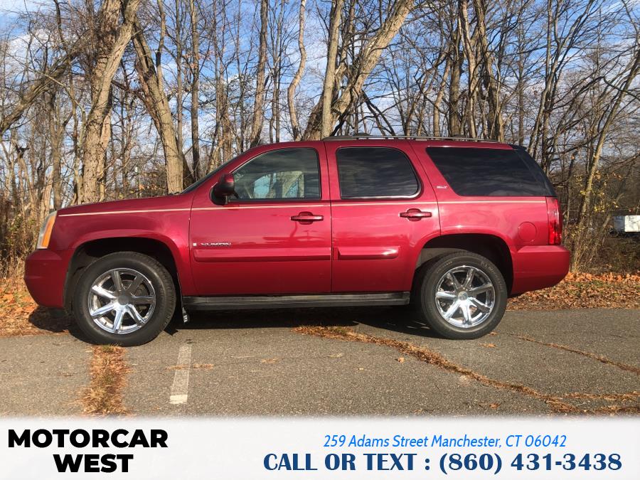 2007 GMC Yukon 4WD 4dr 1500 SLT, available for sale in Manchester, Connecticut | Motorcar West. Manchester, Connecticut