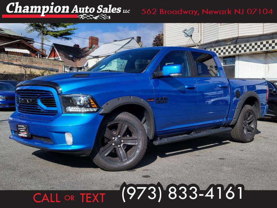 2018 Ram 1500 Sport 4x4 Crew Cab 5''7" Box *Ltd Avail*, available for sale in Newark, New Jersey | Champion Auto Sales. Newark, New Jersey