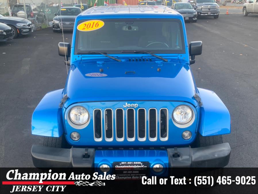 Used Jeep Wrangler Unlimited 4WD 4dr Sahara 2016 | Champion Auto Sales. Jersey City, New Jersey