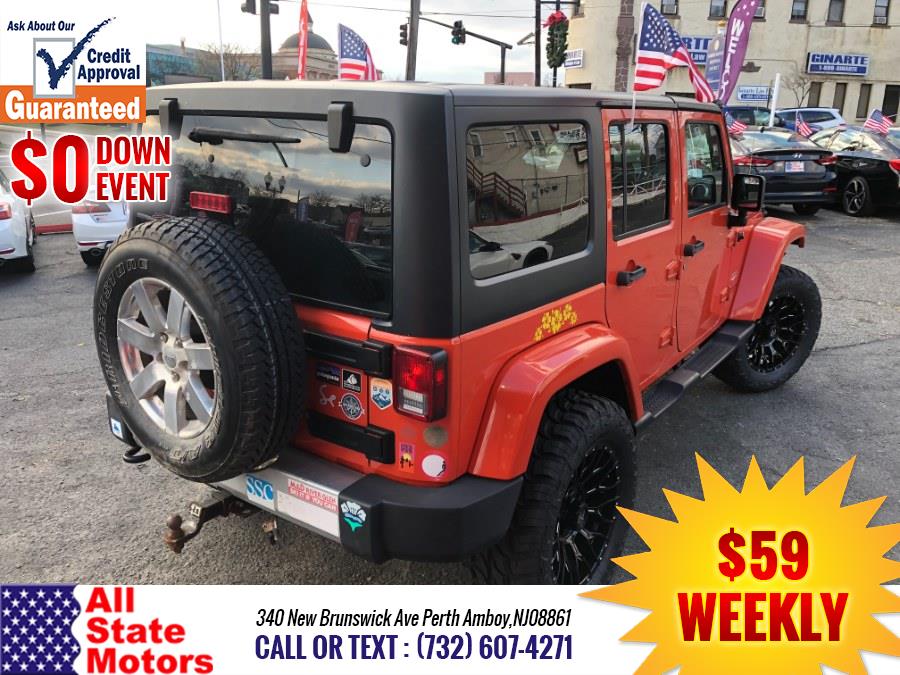 2015 Jeep Wrangler Unlimited 4WD 4dr Sahara, available for sale in Perth Amboy, New Jersey | All State Motor Inc. Perth Amboy, New Jersey 2015 Jeep Wrangler Unlimited 4WD 4dr Sahara, available for sale in Perth Amboy, New Jersey | All State Motor Inc. Perth Amboy, New Jersey