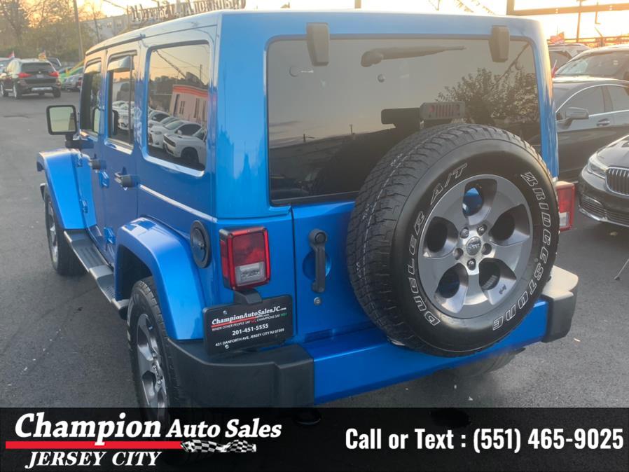 Used Jeep Wrangler Unlimited 4WD 4dr Sahara 2016 | Champion Auto Sales of JC. Jersey City, New Jersey Used Jeep Wrangler Unlimited 4WD 4dr Sahara 2016 | Champion Auto Sales of JC. Jersey City, New Jersey