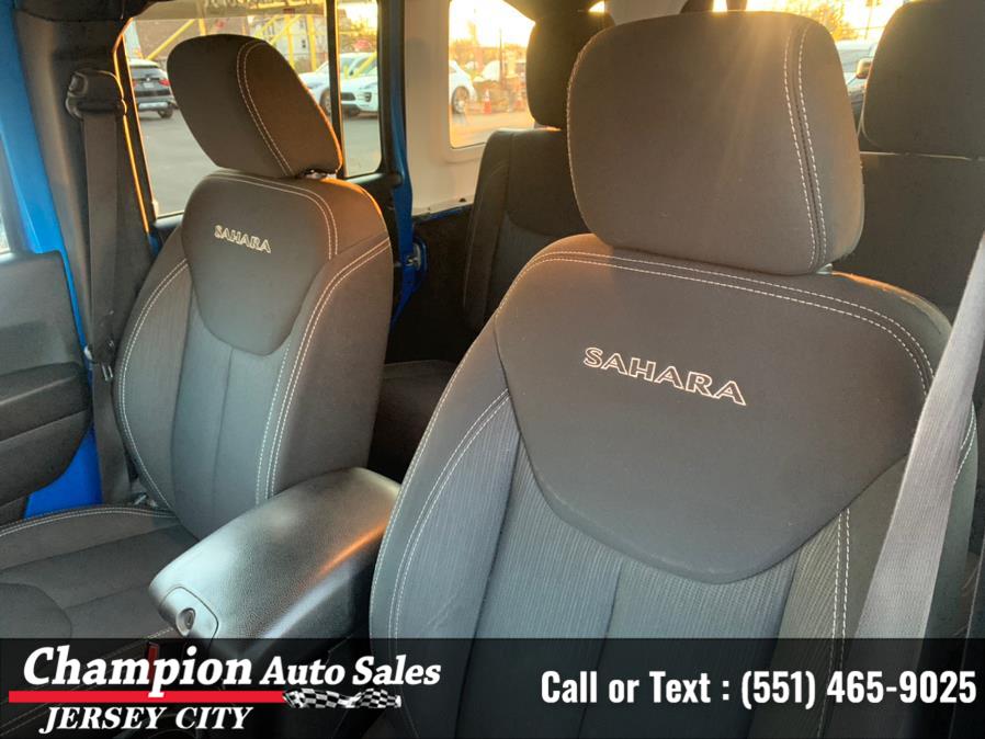 Used Jeep Wrangler Unlimited 4WD 4dr Sahara 2016 | Champion Auto Sales of JC. Jersey City, New Jersey Used Jeep Wrangler Unlimited 4WD 4dr Sahara 2016 | Champion Auto Sales of JC. Jersey City, New Jersey