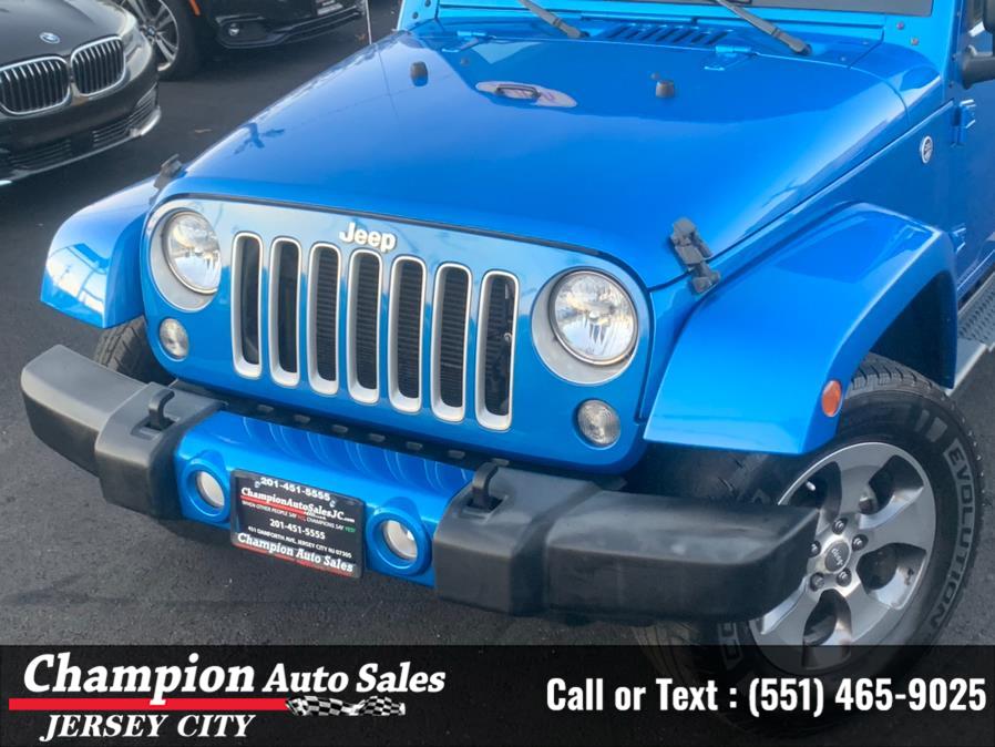 Used Jeep Wrangler Unlimited 4WD 4dr Sahara 2016 | Champion Auto Sales of JC. Jersey City, New Jersey Used Jeep Wrangler Unlimited 4WD 4dr Sahara 2016 | Champion Auto Sales of JC. Jersey City, New Jersey