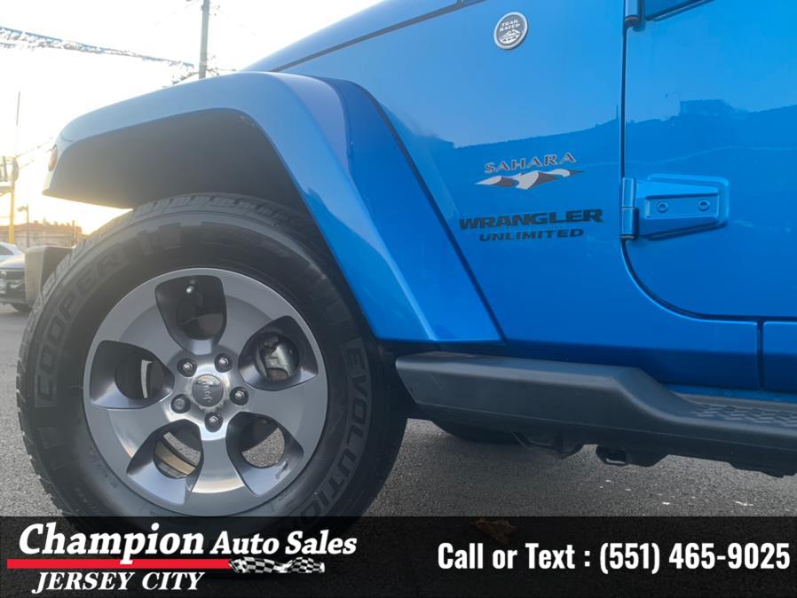 Used Jeep Wrangler Unlimited 4WD 4dr Sahara 2016 | Champion Auto Sales of JC. Jersey City, New Jersey Used Jeep Wrangler Unlimited 4WD 4dr Sahara 2016 | Champion Auto Sales of JC. Jersey City, New Jersey