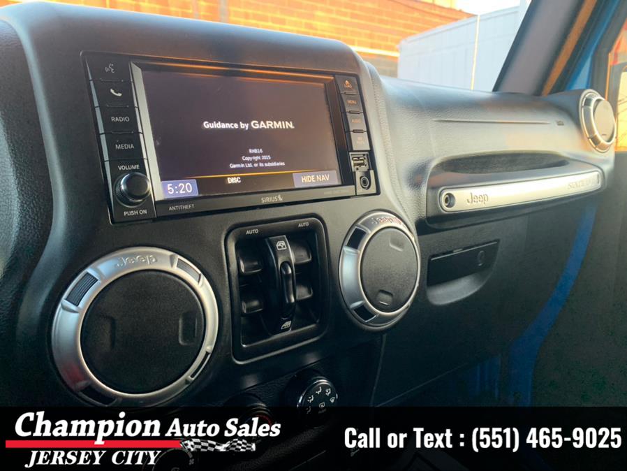 Used Jeep Wrangler Unlimited 4WD 4dr Sahara 2016 | Champion Auto Sales of JC. Jersey City, New Jersey Used Jeep Wrangler Unlimited 4WD 4dr Sahara 2016 | Champion Auto Sales of JC. Jersey City, New Jersey