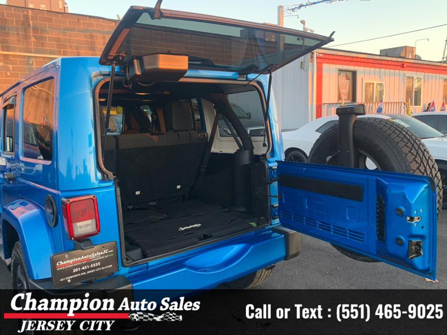 Used Jeep Wrangler Unlimited 4WD 4dr Sahara 2016 | Champion Auto Sales of JC. Jersey City, New Jersey Used Jeep Wrangler Unlimited 4WD 4dr Sahara 2016 | Champion Auto Sales of JC. Jersey City, New Jersey
