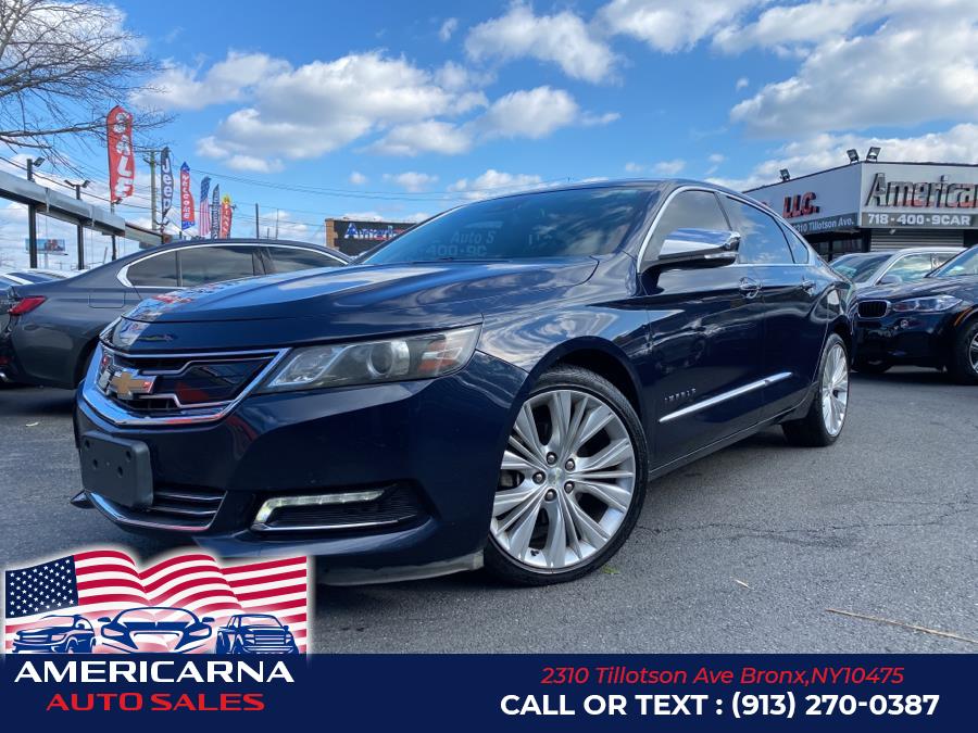2015 Chevrolet Impala 4dr Sdn LTZ w/2LZ, available for sale in Bronx, New York | Americarna Auto Sales LLC. Bronx, New York 2015 Chevrolet Impala 4dr Sdn LTZ w/2LZ, available for sale in Bronx, New York | Americarna Auto Sales LLC. Bronx, New York