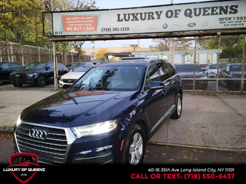 2019 Audi Q7 SE Premium 45 TFSI quattro, available for sale in Long Island City, New York | Luxury Of Queens. Long Island City, New York 2019 Audi Q7 SE Premium 45 TFSI quattro, available for sale in Long Island City, New York | Luxury Of Queens. Long Island City, New York