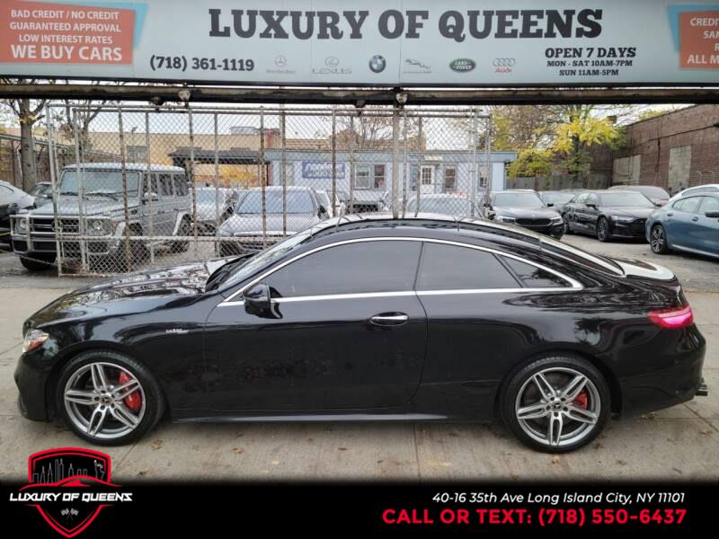 2019 Mercedes-Benz E-Class E 450 4MATIC Coupe, available for sale in Long Island City, New York | Luxury Of Queens. Long Island City, New York