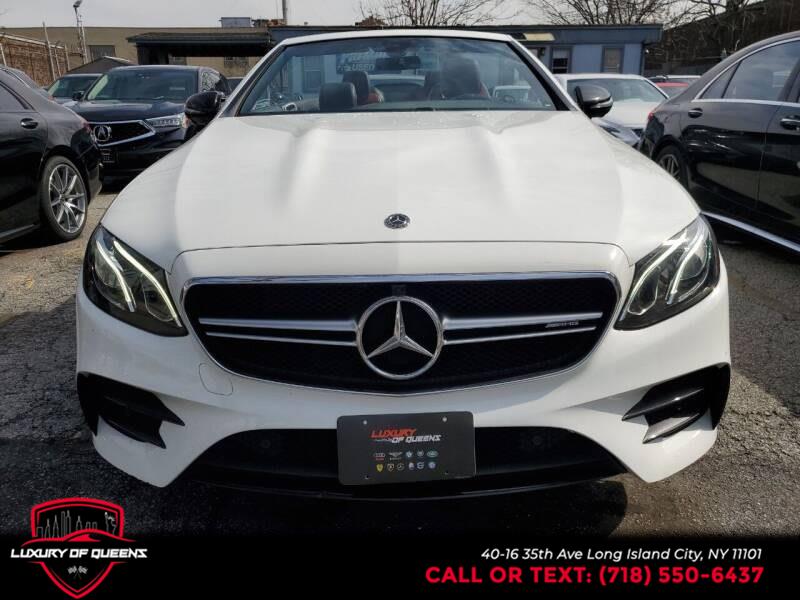 2019 Mercedes-Benz E-Class AMG E 53 4MATIC+ Cabriolet, available for sale in Long Island City, New York | Luxury Of Queens. Long Island City, New York