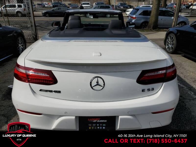 2019 Mercedes-Benz E-Class AMG E 53 4MATIC+ Cabriolet, available for sale in Long Island City, New York | Luxury Of Queens. Long Island City, New York 2019 Mercedes-Benz E-Class AMG E 53 4MATIC+ Cabriolet, available for sale in Long Island City, New York | Luxury Of Queens. Long Island City, New York