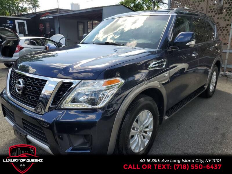 2017 Nissan Armada 4x4 SV, available for sale in Long Island City, New York | Luxury Of Queens. Long Island City, New York 2017 Nissan Armada 4x4 SV, available for sale in Long Island City, New York | Luxury Of Queens. Long Island City, New York