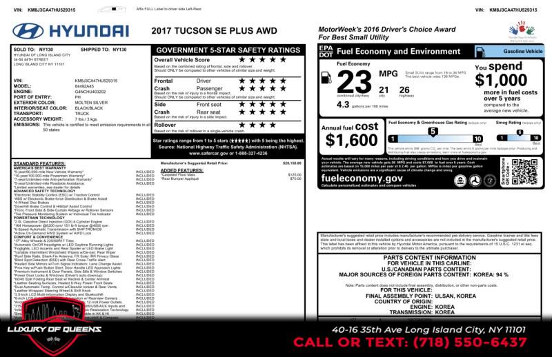 Used Hyundai Tucson SE AWD 2017 | Luxury Of Queens. Long Island City, New York Used Hyundai Tucson SE AWD 2017 | Luxury Of Queens. Long Island City, New York