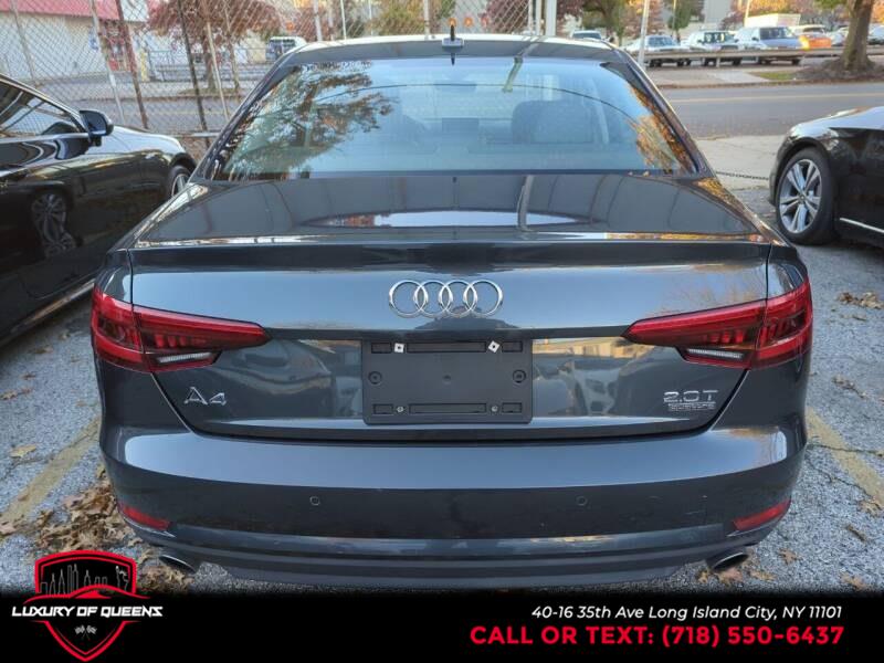 Used Audi A4 2.0 TFSI Auto Premium quattro AWD 2017 | Luxury Of Queens. Long Island City, New York Used Audi A4 2.0 TFSI Auto Premium quattro AWD 2017 | Luxury Of Queens. Long Island City, New York