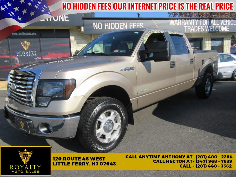 2012 Ford F-150 4WD SuperCrew 157" XLT, available for sale in Little Ferry, New Jersey | Royalty Auto Sales. Little Ferry, New Jersey
