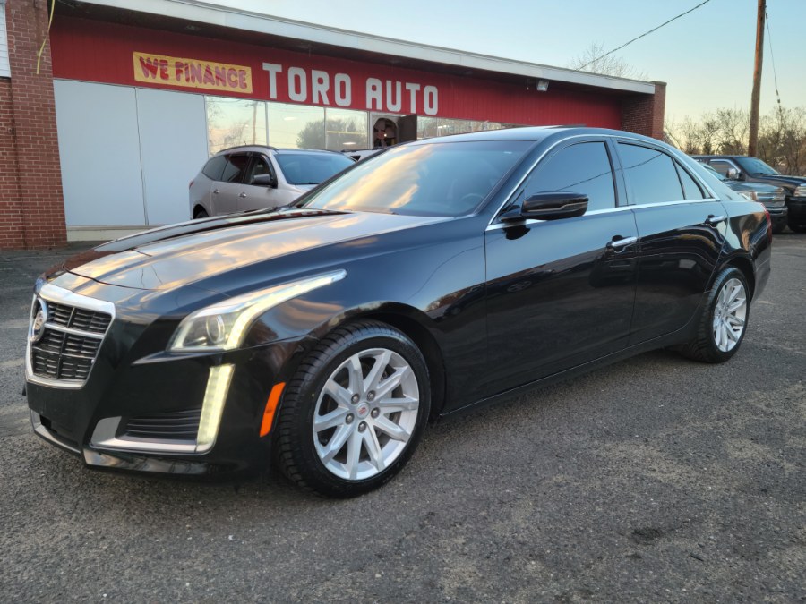 2014 Cadillac CTS Sedan 4dr Sdn 2.0L Turbo Luxury AWD Fully Loaded, available for sale in East Windsor, Connecticut | Toro Auto. East Windsor, Connecticut