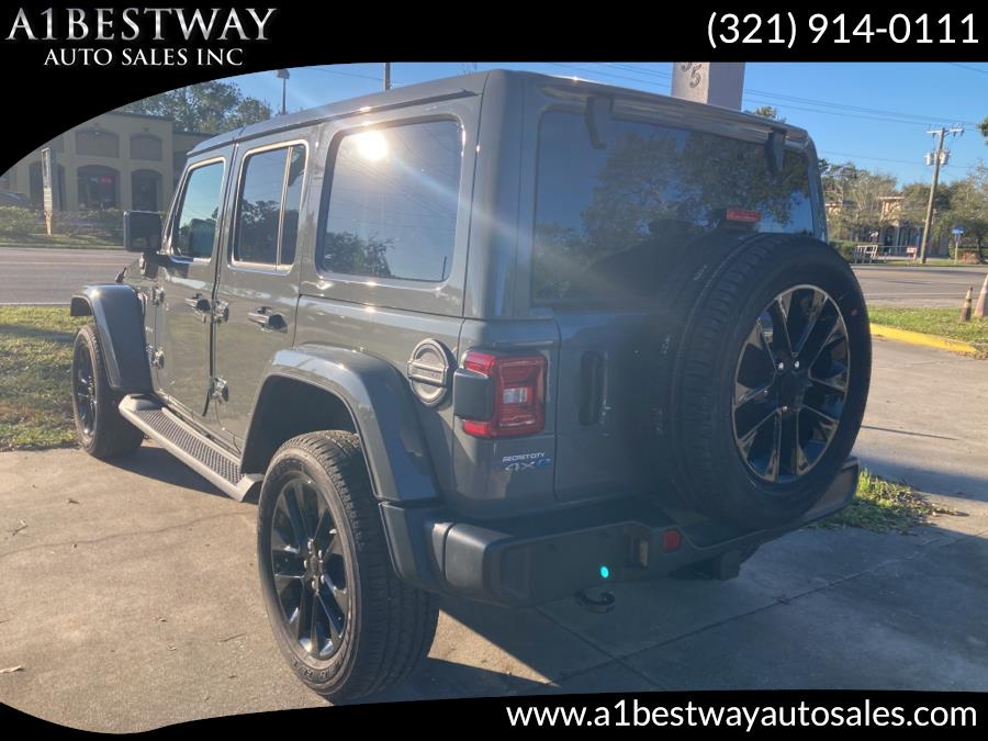 Used Jeep Wrangler 4xe Unlimited Sahara 4x4 2021 | A1 Bestway Auto Sales Inc.. Melbourne , Florida Used Jeep Wrangler 4xe Unlimited Sahara 4x4 2021 | A1 Bestway Auto Sales Inc.. Melbourne , Florida