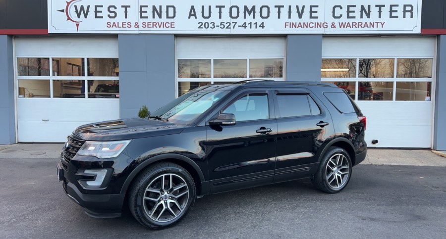 2016 Ford Explorer 4WD 4dr Sport, available for sale in Waterbury, Connecticut | West End Automotive Center. Waterbury, Connecticut