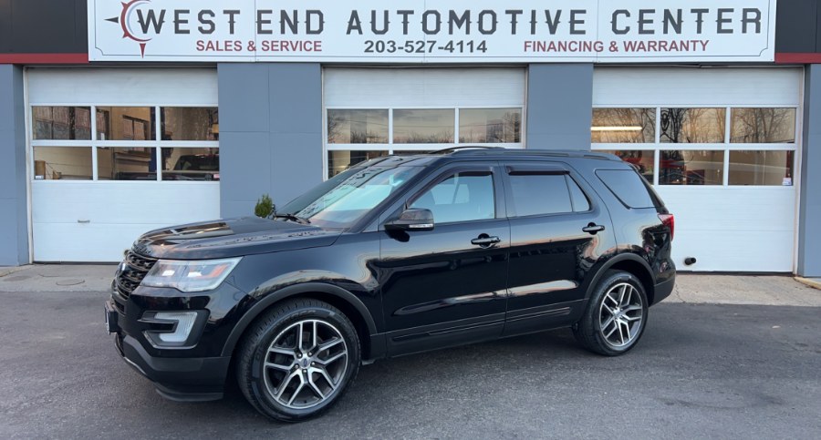 2016 Ford Explorer 4WD 4dr Sport, available for sale in Waterbury, Connecticut | West End Automotive Center. Waterbury, Connecticut 2016 Ford Explorer 4WD 4dr Sport, available for sale in Waterbury, Connecticut | West End Automotive Center. Waterbury, Connecticut
