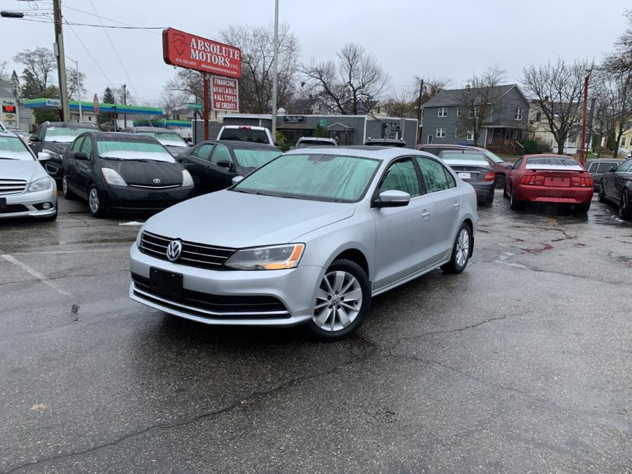 2015 Volkswagen Jetta Sedan 4dr Auto 1.8T SE PZEV, available for sale in Springfield, Massachusetts | Absolute Motors Inc. Springfield, Massachusetts