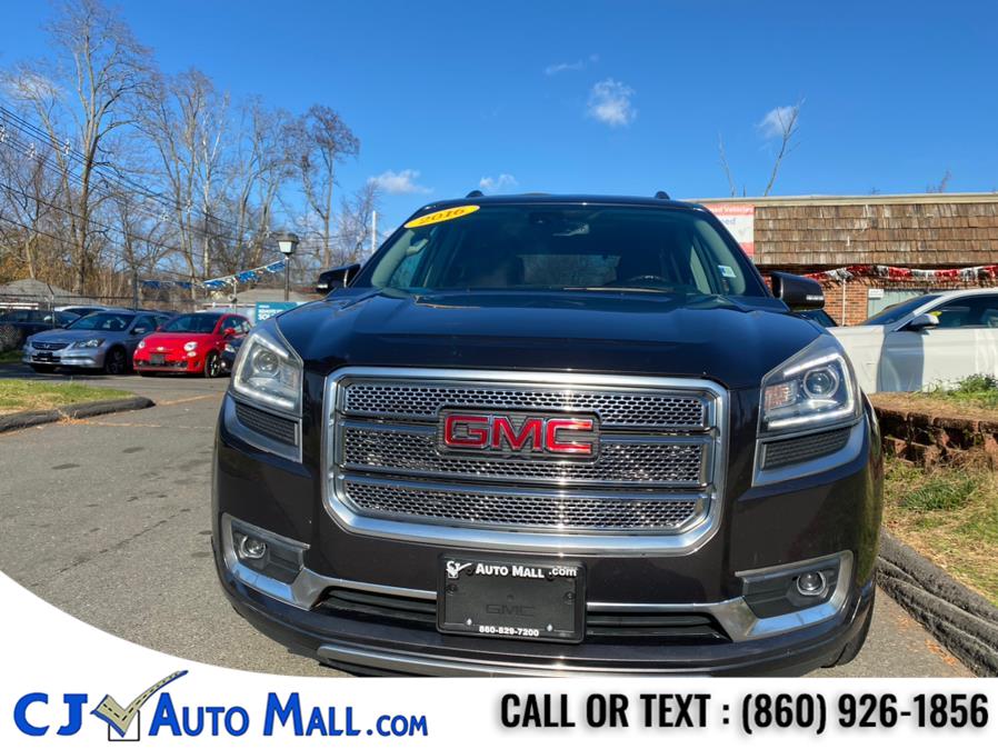 2016 GMC Acadia AWD 4dr Denali, available for sale in Bristol, Connecticut | CJ Auto Mall. Bristol, Connecticut 2016 GMC Acadia AWD 4dr Denali, available for sale in Bristol, Connecticut | CJ Auto Mall. Bristol, Connecticut